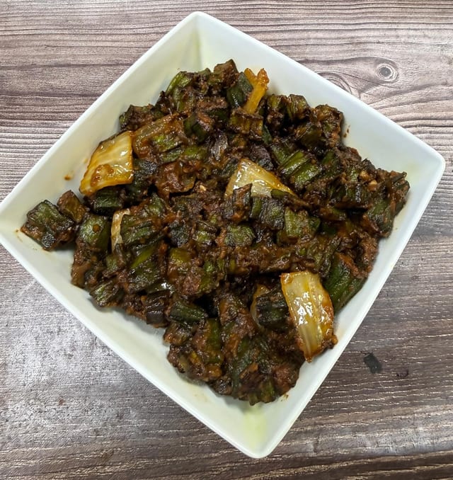Bhindi Okra Masala.