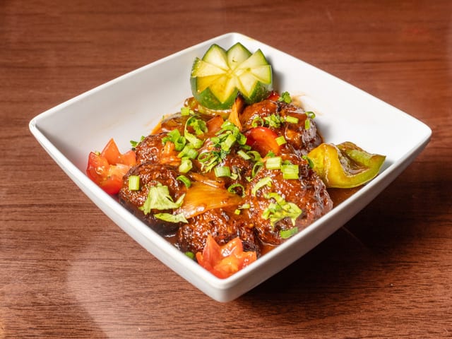 Vegetable Manchurian.