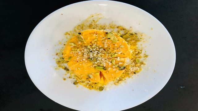 Mango Kulfi Ice Cream.