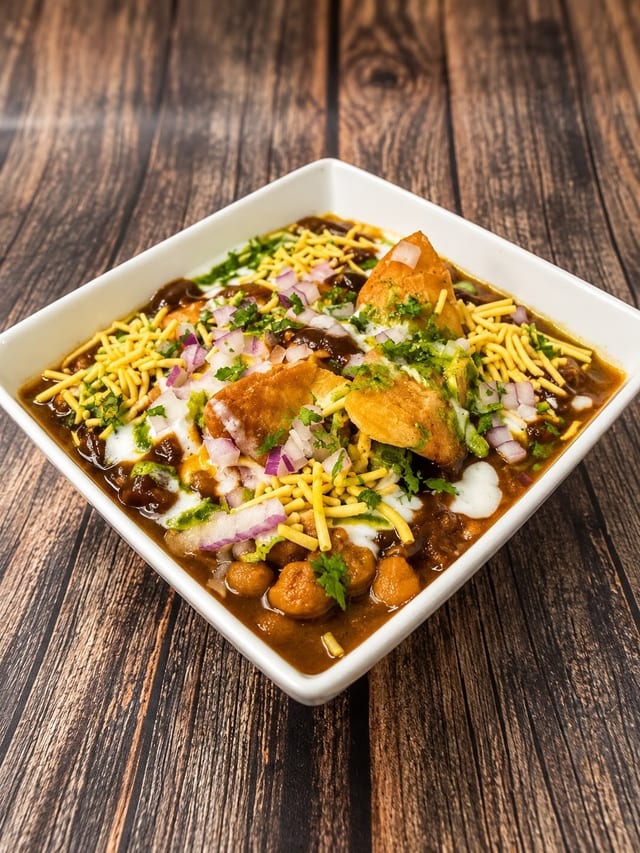 Samosa Chaat.