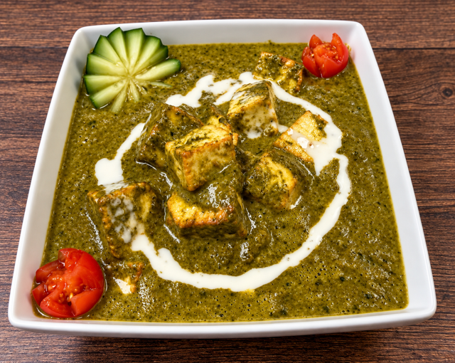 Palak Paneer.