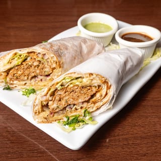 Chicken Kabab Naan Roll