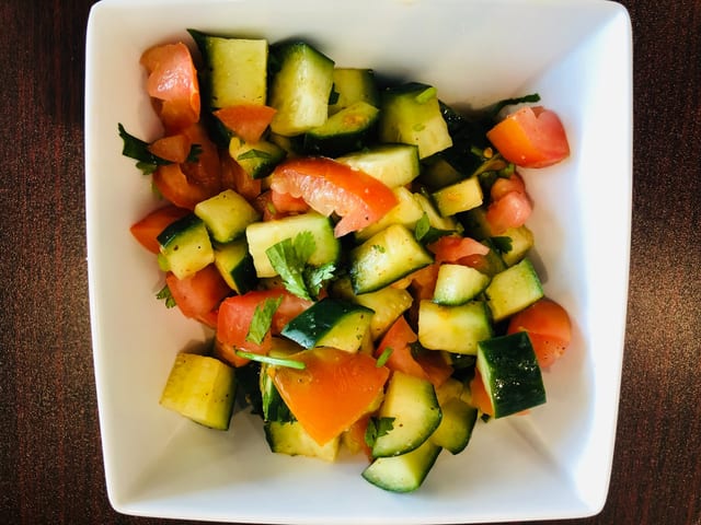 Kachumber Salad.