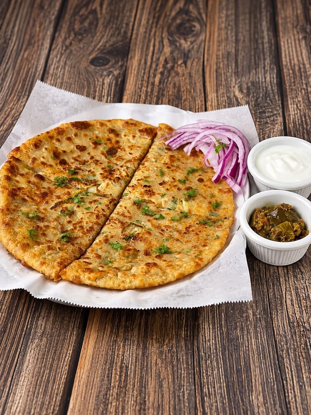 Tava Ghobi Paratha.