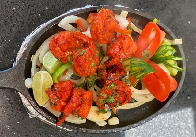 Tandoori Shrimp.