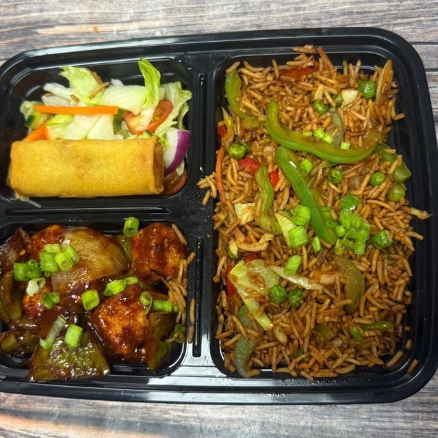 Indo Chinese Meal Box.
